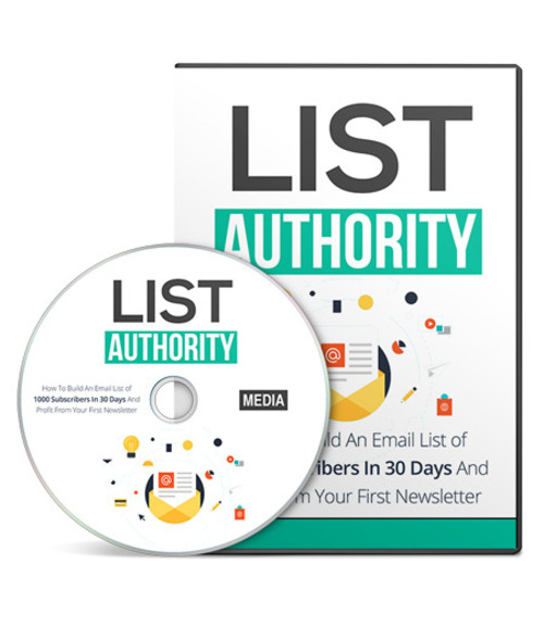 Product picture List Authority Gold - Video Tutorials MRR